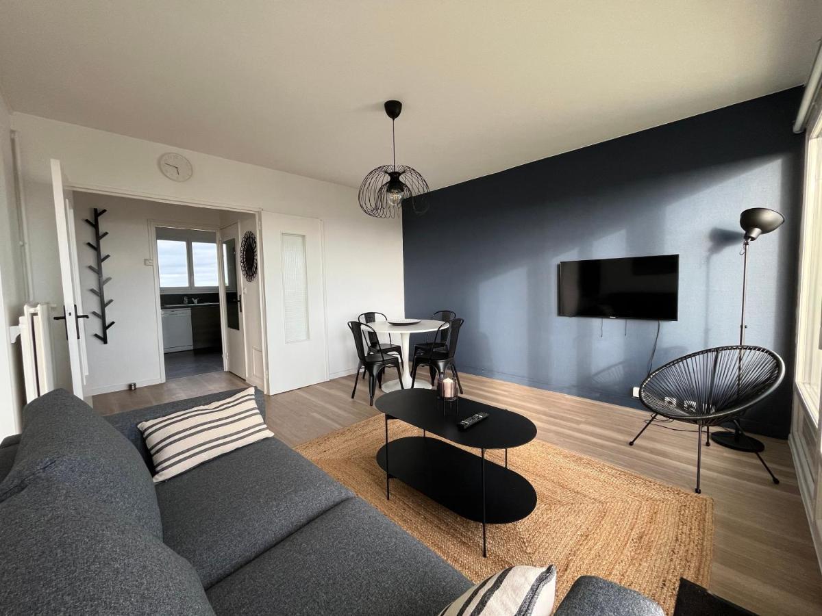 Nouveau! Appartement Vue Mer 180° Et Place Parking Breszt Kültér fotó